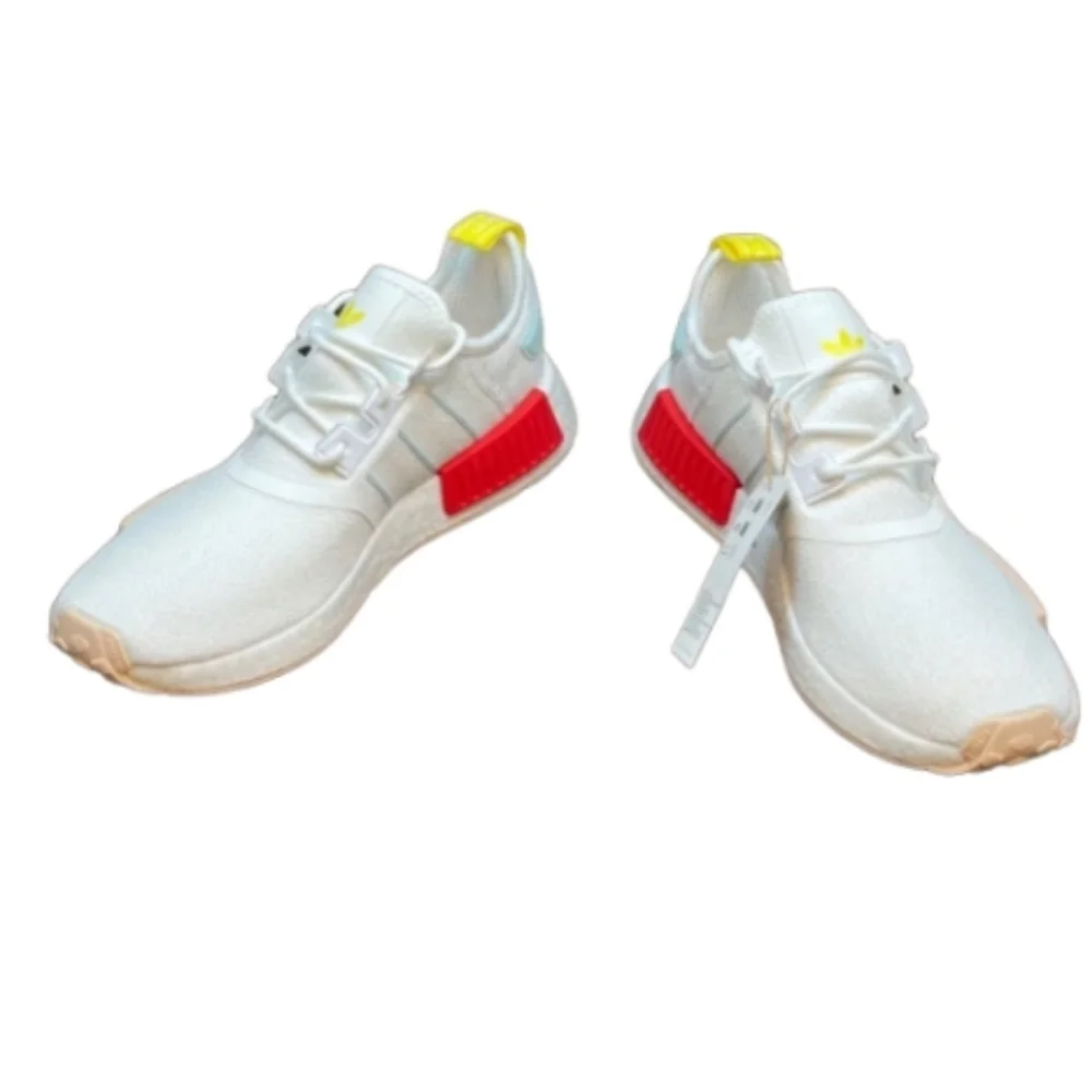 Adidas NMB R1 Womens Sneakers  Orginal White Rose Pink Teal  Limited Edition - Picture 6 of 12